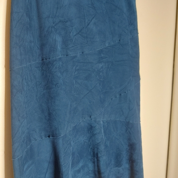 Ultrasuede flared midi skirt - Picture 5 of 7